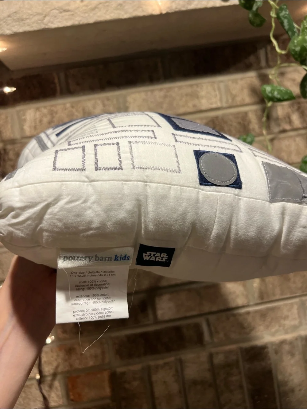 Pottery Barn Kids Star Wars R2‑D2 Pillow